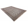 Oryginalny dywan Buchara z Pakistanu 100% wełna 250x350cm szary