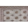 Oryginalny dywan Buchara z Pakistanu 100% wełna 250x350cm szary