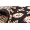 Oryginalny dywan Buchara z Pakistanu 100% wełna 170x240cm brązowy