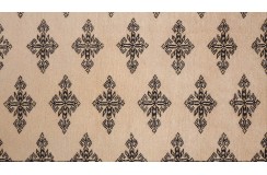 Oryginalny dywan Buchara z Pakistanu 100% wełna 170x240cm beżowy