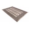 Oryginalny dywan Buchara z Pakistanu 100% wełna 170x250cm szary