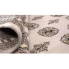 Oryginalny dywan Buchara z Pakistanu 100% wełna 170x250cm szary