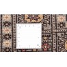Oryginalny dywan Buchara z Pakistanu 100% wełna 170x250cm szary