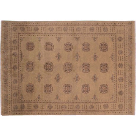 Buchara 3Ply dywan ręcznie tkany z Pakistanu 100% wełna beżowy ok 140x200cm