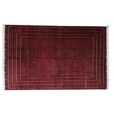 Kobierzec z Afganistanu Khan Mohammadi 100% wełniany monochromatyczny orientalny dywan ręcznie wykonany 250x350cm
