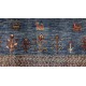 Dywan Ziegler Khorjin Arijana Shaal 100% wełna kamienowana ręcznie tkany luksusowy 170x250cm kolorowy w pasy