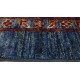 Dywan Ziegler Khorjin Arijana Shaal Shabargan 100% wełna kamienowana ręcznie tkany luksusowy 215x315cm kolorowy w pasy