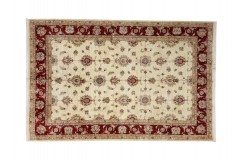 Dywan Ziegler Classic 100% wełna kamienowana ręcznie tkany luksusowy 200x300cm beżowy ornamenty