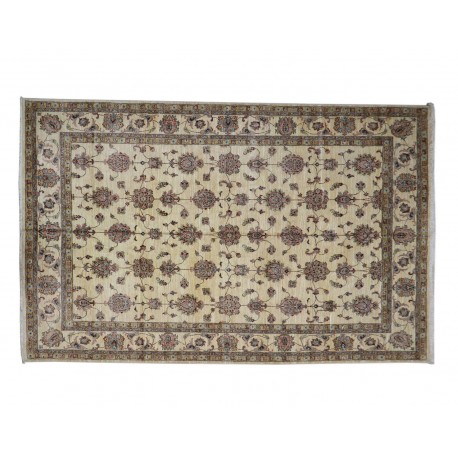 Dywan Ziegler Classic 100% wełna kamienowana ręcznie tkany luksusowy 250x350cm beżowy ornamenty