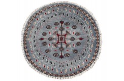 Oryginalny dywan Buchara z Pakistanu 100% wełna 60x60m okrągły