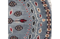 Oryginalny dywan Buchara z Pakistanu 100% wełna 60x60m okrągły