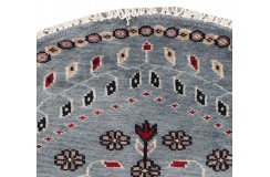 Oryginalny dywan Buchara z Pakistanu 100% wełna 60x60m okrągły
