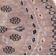 Buchara dywan okrągły ręcznie tkany z Pakistanu 100% wełna brązowy ok 60x60cm