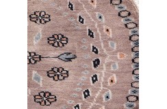 Oryginalny dywan Buchara z Pakistanu 100% wełna 60x60m okrągły
