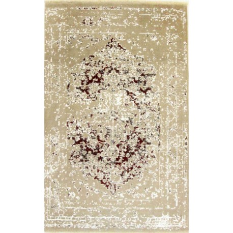 100% welniany perski ręcznie tkany dywan vintage z Iranu - unikat ok 140x200