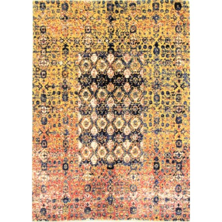100% welniany perski ręcznie tkany dywan vintage z Iranu - unikat ok 170x240