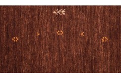 100% wełna gruby dywan handloom z indii brązowy okrągły 150x150cm