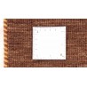 100% wełna gruby dywan handloom z indii brązowy okrągły 150x150cm