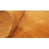 100% wełna gruby dywan handloom z indii  pomarańczowy okrągły 120x120cm