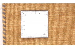 100% wełna gruby dywan handloom z indii  pomarańczowy okrągły 120x120cm