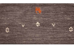 100% wełna gruby dywan handloom z indii fioletowy okrągły 120x120cm