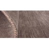 100% wełna gruby dywan handloom z indii fioletowy okrągły 120x120cm