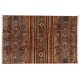 Dywan Ziegler Khorjin Arijana Shaal 100% wełna kamienowana ręcznie tkany luksusowy 150x220cm kolorowy w pasy