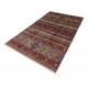 Dywan Ziegler Khorjin Arijana Shaal 100% wełna kamienowana ręcznie tkany luksusowy 150x230cm kolorowy w pasy