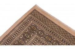 Oryginalny dywan Buchara z Pakistanu 100% wełna 250x300cm beżowy