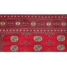 Oryginalny dywan Buchara z Pakistanu 100% wełna 250x300cm czerwony