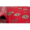 Oryginalny dywan Buchara z Pakistanu 100% wełna 250x300cm czerwony