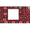 Oryginalny dywan Buchara z Pakistanu 100% wełna 250x300cm czerwony
