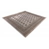Oryginalny dywan Buchara z Pakistanu 100% wełna 250x250cm szary
