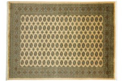 Buchara dywan ręcznie tkany z Pakistanu 100% wełna beżowy ok 220x300cm
