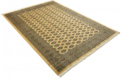 Oryginalny dywan Buchara z Pakistanu 100% wełna 220x300cm beżowy