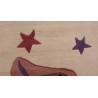 100% wełna gruby dywan z Indii 170x240cm jednorożec designerski