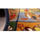 Designerski nowoczesny dywan wełniany dla dzieci Alfabet angielski 170x240cm Indie 2cm gruby