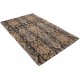 Designerski nowoczesny dywan wełniany geometryczny brązowy ok 150x240cm Indie 2cm gruby