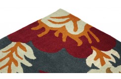 100% wełna gruby dywan z Indii 160x230cm slowers designerski