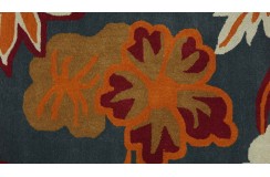100% wełna gruby dywan z Indii 160x230cm slowers designerski