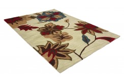 100% wełna gruby dywan z Indii 160x230cm slowers designerski