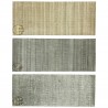 Wełna i wiskoza gruby dywan handloom z indii beżowy 300x400cm