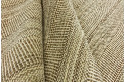 Wełna i wiskoza gruby dywan handloom z indii beżowy 240x340cm