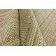 Miękki dywan Gabbeh Handloom w pasy wełna wiskoza beżowy 250x350cm