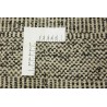 Wełna i wiskoza gruby dywan handloom z indii szary 190x240cm