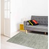Wełna i wiskoza gruby dywan handloom z indii szary 190x240cm