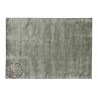 Miękki dywan Gabbeh Handloom w pasy wełna wiskoza szary 140x200cm