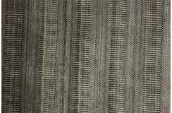 Wełna i wiskoza gruby dywan handloom z indii ciemny szary 190x240cm