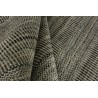 Wełna i wiskoza gruby dywan handloom z indii ciemny szary 190x240cm