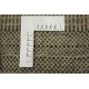 Wełna i wiskoza gruby dywan handloom z indii ciemny szary 190x240cm